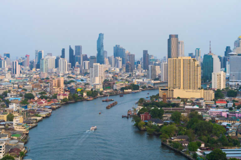 bangkok downtown thailand financial district and 2024 10 21 03 16 11 utc